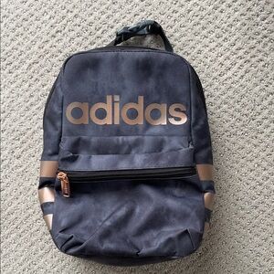 Adidas Blue Marble with Bronze Accents Insulated Lunchbox